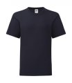 Kinder T-shirt Fruit of the Loom 61-023-0 Iconic Deep Navy
